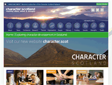 Tablet Screenshot of character-scotland.org.uk